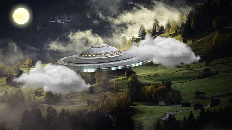 Alien in alternate reality